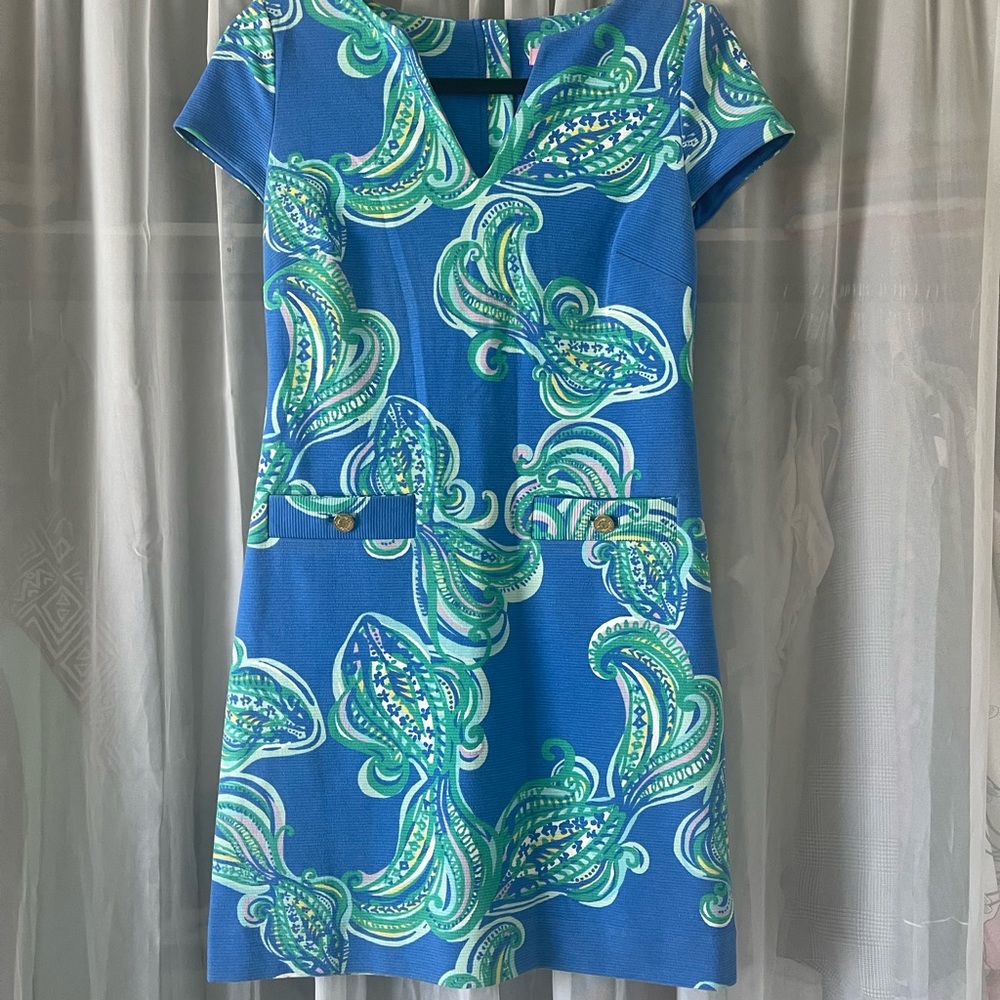 Lilly Pulitzer blue dress
